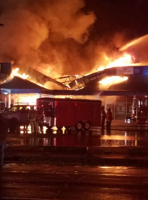 Lake Station fire